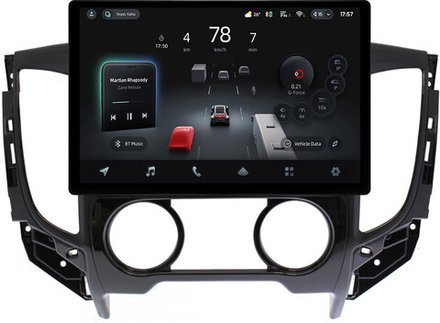 Магнитола для Mitsubishi L200 5 2015-2024 (кондиционер), FIAT Fullback - Teyes CC4-PRO монитор 13" 2K QLED на Android 13, Snapdragon 778G, ИИ, CarPlay, DSP, 4G SIM-слот