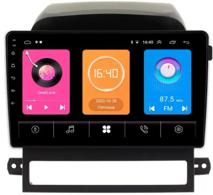 Магнитола для Chevrolet Captiva 2006-2011 -  GT9-AYCPTA012 на Android 10, 2ГБ-16ГБ