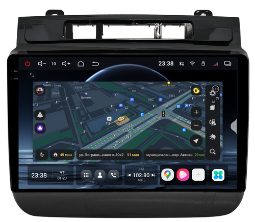 Магнитола для VW Touareg 2010-2018 - Redpower 85143 PRO/PROmax ТОП звук, 2K QLED, Android 14, CarPlay, 4G SIM-слот