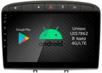 Магнитола для Peugeot 308 2007-2014, 408 2012-2022 - Airok RI-2901 Android 12, Быстрая, SIM-слот