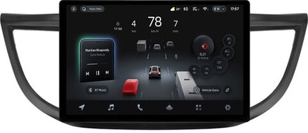 Магнитола для Honda CR-V 4 2012-2016 (большая рамка 9) - Teyes CC4-PRO монитор 13" 2K QLED на Android 13, Snapdragon 778G, ИИ, CarPlay, DSP, 4G SIM-слот