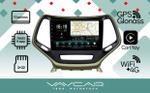 Магнитола для Jeep Cherokee 2014+ - Vaycar VA25-0608 на Android 13, Быстрая, 4G SIM-слот