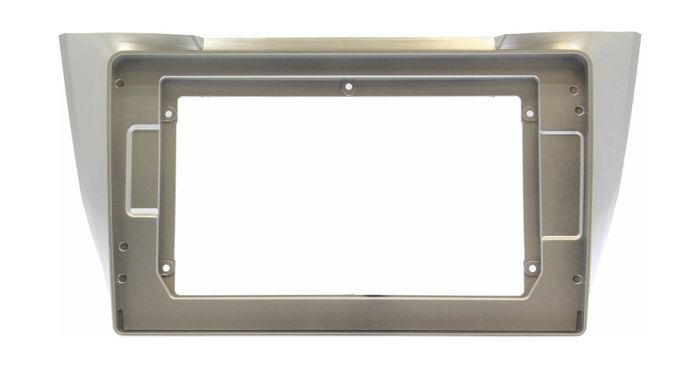 Комплект рамки с разъёмами 10" Toyota Harrier 2003-2013, Lexus RX300 2003-2009 монохром вниз