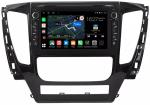 Магнитола для Mitsubishi Pajero Sport 3 2016-2021 (АКПП) - Canbox 9155 Android 10, Быстрая, CarPlay, 4G SIM-слот