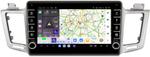 Магнитола для Toyota RAV4 XA40 2012-2019 - Kuberg SF-1610 (кнопки и крутилки) Android 13, Быстрая, CarPlay, 4G SIM-слот