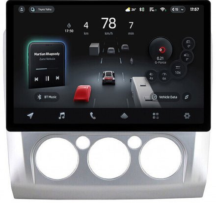 Магнитола для Ford Focus 2 2004-2011 (кондиционер) - Teyes CC4-PRO монитор 13" 2K QLED на Android 13, Snapdragon 778G, ИИ, CarPlay, DSP, 4G SIM-слот