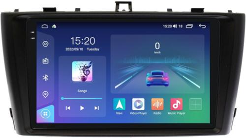 Магнитола для Toyota Avensis 2008-2015 (рамка черная) - Parafar PF699RN2K на Android 13, QLED+2K, ТОП процессор, 4Гб+32Гб, CarPlay, 4G SIM-слот