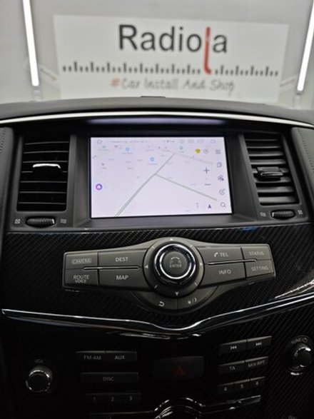 Мультимедиа блок с навигацией для Infiniti QX56 Y62, QX80 2010-2017 (с сенсорным экраном) - RDL-08IT на Android 12, Carplay, 4G SIM-слот, 8/128ГБ