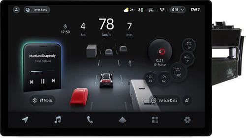 Магнитола для Honda Fit 3 2013-2020 (штатная КЗВ, рамка 10) - Teyes CC4-PRO монитор 13" 2K QLED на Android 13, Snapdragon 778G, ИИ, CarPlay, DSP, 4G SIM-слот