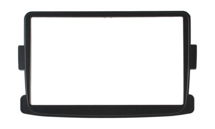 Комплект рамки с разъёмами 7"+can Duster, Logan, Sandero, Captur, X-Ray овал (штатный подрулевой джойстик)