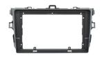 Комплект рамки с разъёмами 9" Toyota Corolla Axio, Fielder 2006-2013 (антрацит) MFB дисплея