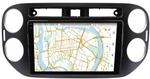 Магнитола для Volkswagen Tiguan 2011-2016 (рамка черная, прямоуг. кнопка ) - Vaycar VA81-0489-2K на Android 13, 8-ядер, 2K QLED, ТОП процессор, CarPlay, 4G SIM-слот