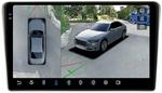 Магнитола для Toyota Avensis T250 2003-2009 (рамка черная) - FarCar BX3049M-360 монитор 9.5" 2K QLED на Android 13, Быстрая, CarPlay, 4G SIM-слот, 4 камеры в комплекте