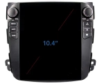 Магнитола для Mitsubishi Outlander 2/XL (CW), Peugeot 4007, Citroen C-Crosser (Rockford) - Kuberg ZF-1106-Q6 вертикальный экран 10.4" в стиле "Тесла" на Android 11, Snapdragon, 8/128Гб, CarPlay, 4G SIM-слот