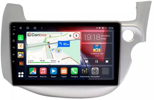 Магнитола для Honda FIT 2 2007-2014, FIT Shuttle - Canbox 10-671 Qled, Android 10, ТОП процессор, SIM-слот