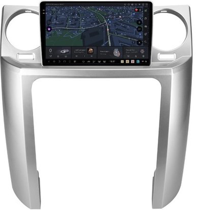 Магнитола для Land Rover Discovery 3 2005-2009 (закругленные углы) - Kuberg SF-9703-2 QLed+2K, Android 13, UIS7870 (DUDU7), CarPlay, SIM-слот