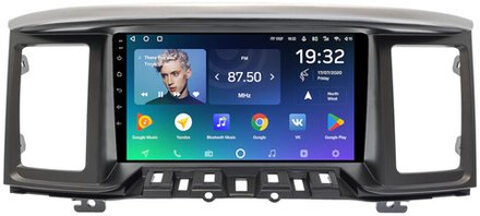 Магнитола для Nissan Pathfinder R52 2014-2017 (поддержка Bose и 360, рамка тип 2) - Teyes CC2 PLUS монитор 9" QLED на Android 10, ТОП процессор, 4Гб+64Гб, 4G SIM-слот