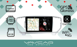 Магнитола для KIA Sportage 2016-2018 - Vaycar VA27-0576 на Android 13, 8-ядер, 4G SIM-слот