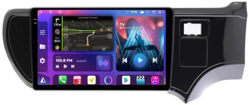 Магнитола для Toyota Aqua 2011-2021 - FarCar BM9-2K-9530 монитор 9.5" 2K QLED на Android 14, TS10, 4+32Гб, CarPlay, 4G SIM-слот