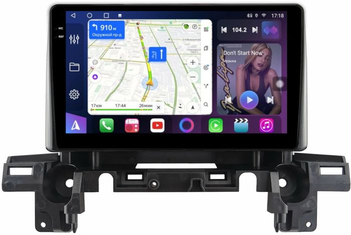 Магнитола для Mazda CX-5 KF 2017-2024, CX-8 - FarCar BM3035M монитор 9.5" QLED на Android 14, TS10, 4+32Гб, CarPlay, 4G SIM-слот