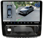 Магнитола для Haval H9 2015-2021 - Teyes CC3-2K-360 на Android 10, 2K QLED, 6Гб+128Гб, CarPlay, 4G SIM-слот, 4 камеры в комплекте
