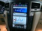 Магнитола для Lexus LX570 2007-2015 - Kuberg ZF-1819-GE вертикальный экран в стиле "Тесла" на Android 13, Быстрая, CarPlay, 4G SIM-слот