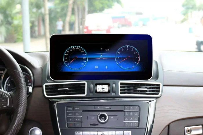 Магнитола для Mercedes-Benz ML (W166), GL (X166) 2011-2015 - Kuberg MRW-M1205 на Android 11, 6Гб+128Гб, CarPlay, 4G SIM-слот