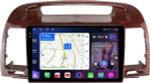 Магнитола для Toyota Camry 30 2001-2006 (рамка дерево 1) - FarCar BM3020M-2K монитор 9.5" 2K QLED на Android 14, Быстрая, CarPlay, 4G SIM-слот