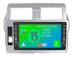 Магнитола для Toyota Land Cruiser Prado 150 2014-2017 - Airoc AB-1116 (кнопки и крутилки), Android 13, Быстрая, SIM-слот, CarPlay
