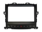 Комплект рамки с разъёмами 9" Toyota Alphard, Vellfire 2008-2014 (компл. с полочкой под магнитолой)с кнопками