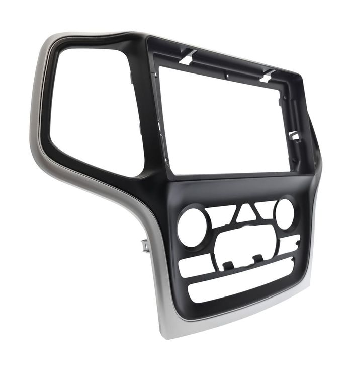 Комплект рамки с разъёмами 9" Jeep Grand Cherokee WK2 2013-2022 взамен 8.4" экрана (большая рамка)