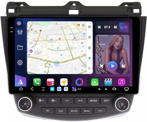 Магнитола для Honda Accord 7 2003-2008 - FarCar GX3222M монитор 10.36" 2K QLED на Android 14, TS20, 6+128Гб, CarPlay, 4G SIM-слот