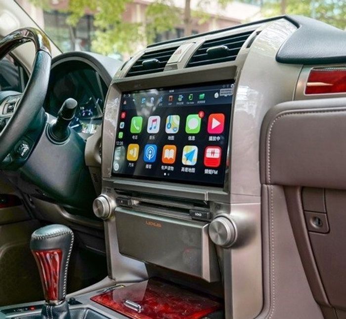Магнитола для Lexus GX460 2009-2019 (поддержка Mark Levinson и 360) - Kuberg ZF-6018-DSP монитор 11" на Android 9, 4/64ГБ
