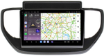 Магнитола для Hyundai Solaris 2 2020-2022 (штатная навигация) - Kuberg OL-9714 QLed+2K, Android 13, TS20, CarPlay, 4G SIM-слот