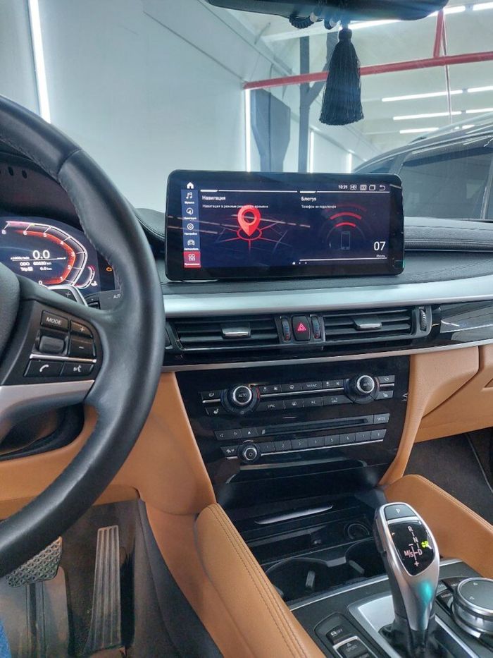 Магнитола для BMW X5 (F15), X6 (F16) 2017-2019 EVO - RDL-1545 монитор 12.3" на Android 13, Быстрая, CarPlay, 4G SIM-слот