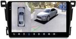 Магнитола для Toyota RAV4 4 2012-2019 - FarCar BX9-360-7055-9 монитор 9.5" 2K QLED на Android 13, Быстрая, CarPlay, 4G SIM-слот, 4 камеры в комплекте