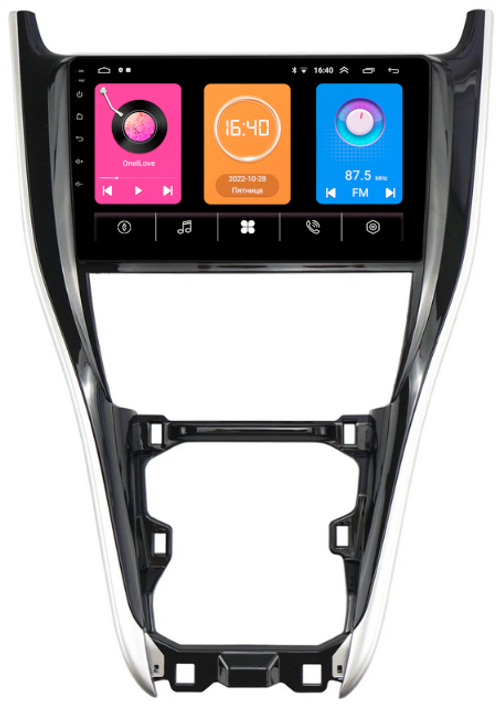 Магнитола для Toyota Harrier 3 2013-2017 -  GT10-1092 на Android 10, 2Гб-16Гб