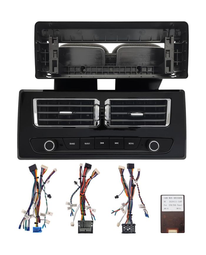 Магнитола для BMW X5 E53 2000-2006, 5 E39 (все комплектации) - Teyes LUX ONE ROUND (рамка с кнопками и крутилками) - монитор 12.3" 2K QLED на Android 10, CarPlay, 4G SIM-слот