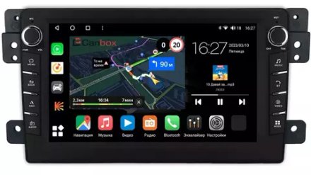 Магнитола для Suzuki Grand Vitara 2005-2016 - Canbox 9222 Android 10, ТОП процессор, CarPlay, 4G SIM-слот