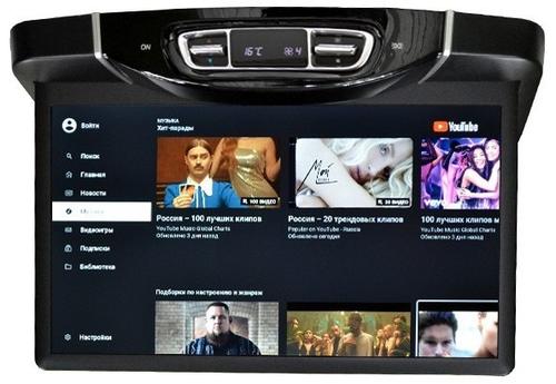 Монитор потолочный моторизированный для Mersedes-Benz V класс - ERGO ER15AMS-AUTO с экраном 15.6” (1920х1080 FullHD, Android, ) черн
