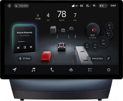 Магнитола для Hyundai iХ35, Tucson 2 2009-2015 (без штатного усилителя, рамка 9) - Teyes CC4-PRO монитор 13" 2K QLED на Android 13, Snapdragon 778G, ИИ, CarPlay, DSP, 4G SIM-слот