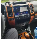 Магнитола для Lexus GX470 J120, Toyota Land Cruiser Prado 120 (климат на ШГУ, рамка тип 1) - Teyes CC3-2K на Android 10, Быстрая, 2K QLED, CarPlay, 4G SIM-слот