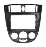 Комплект рамки с разъёмами 10" Chevrolet Lacetti седан, Daewoo/Ravon Gentra (серебро кондей)