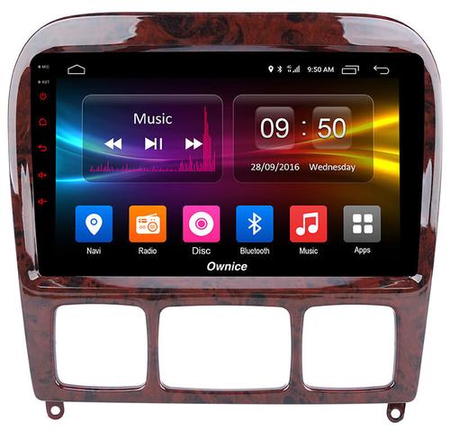 Магнитола для Mercedes-Benz S (W220) 1998-2005 - Kuberg OL-9952 QLed, Android 12, TS10, CarPlay, 4G SIM-слот
