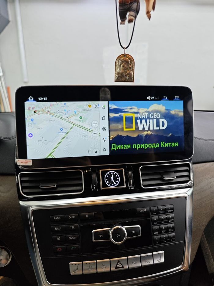 Магнитола для Mercedes-Benz ML (W166), GL (X166) 2011-2015 - RDL-7712 монитор 12.3" на Android 13, 8Гб+128Гб, CarPlay, 4G SIM-слот