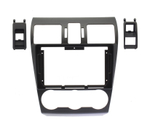 Комплект рамки с разъёмами 9"+can Subaru Forester 2013-2015 , Impreza, XV 2012-2015 (B) воздуховоды без окантовок, цветной экран