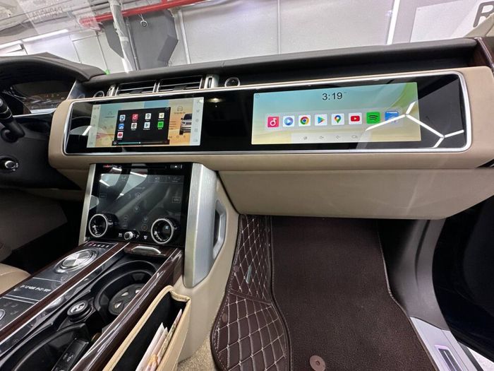 Магнитола для Range Rover 4 2012-2016 (BOSCH) - RDL-2268 мониторы 2x12,25" на Android 10, 8Гб+128Гб, CarPlay, 4G SIM-слот