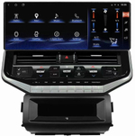 Магнитола для Toyota Land Cruiser 200 2007-2015 (со штат. камерой или 360) - Kuberg ZH-T1602 монитор 16.3" на Android 12, беспроводная зарядка, блок климата, CarPlay, 4G SIM-слот, 8/128Гб