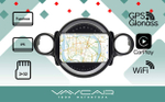 Магнитола для Mini Cooper 2007 - 2015 - Vaycar VA07-1707 на Android 13, 8-ядер, 2Гб-32Гб, 4G SIM-слот