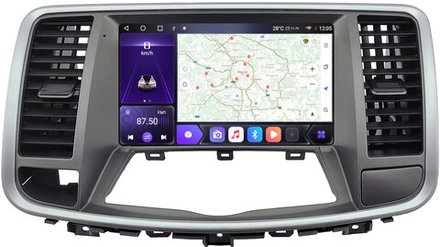Магнитола для Nissan Teana 2008-2013 (цветной экран) - Kuberg SF-9702 QLed+2K, Android 12, TS10, CarPlay, 4G SIM-слот
